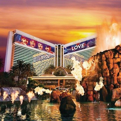 米拉吉酒店 Mirage Hotel in Las Vegas 