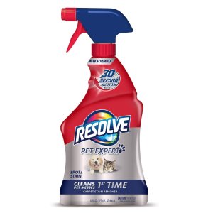 Resolve Pet Expert Carpet & Upholstery Cleaner - Removes Stains and Odors, 22 oz