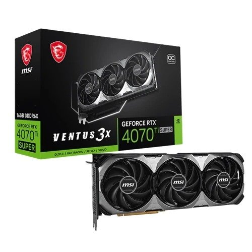 GeForce RTX™ 4070 Ti SUPER 16G VENTUS 3X OC