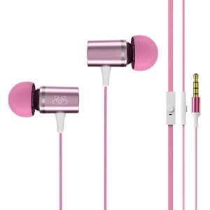 Sound Intone I66 Stereo Metal Earphones Noise Isolating Bass In-ear Headphones with Microphone