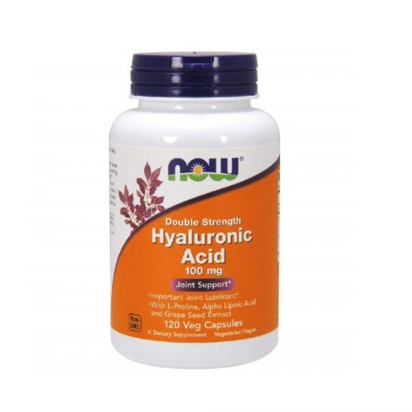 Hyaluronic Acid 100mg 120 Capsules