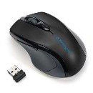 Kensington Pro Fit Mid-Size Right-handed Wireless Mouse with Nano Receiver (K72405US)