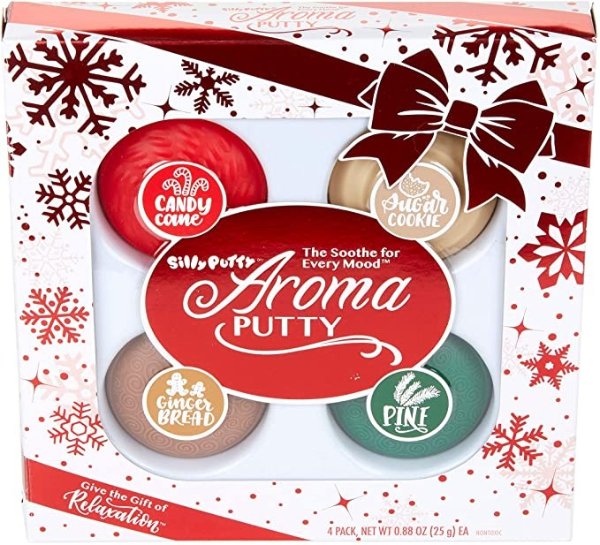 Aroma Putty, Silly Putty Alternative, Gift, 4 Count