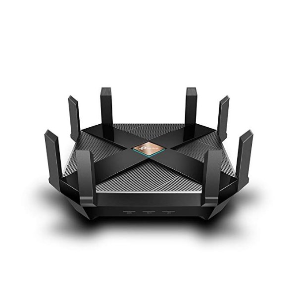 WiFi 6 AX6000 8-Stream Smart WiFi Router - Next-Gen 802.11ax, 2.5G WAN Port, 8 Gigabit LAN Ports, MU-MIMO, 1.8GHz Quad-Core CPU, USB 3.0 Ports, Homecare Support(Archer AX6000)