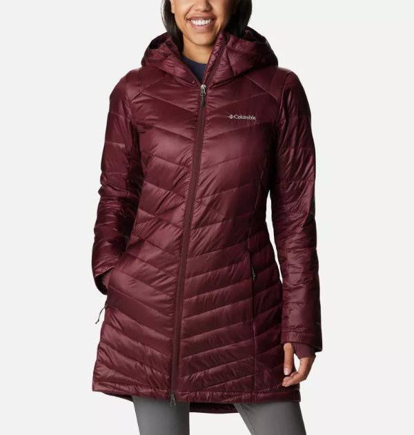Women's Joy Peak™ Omni-Heat™ Infinity Mid Insulated Hooded Jacket | Columbia Sportswear