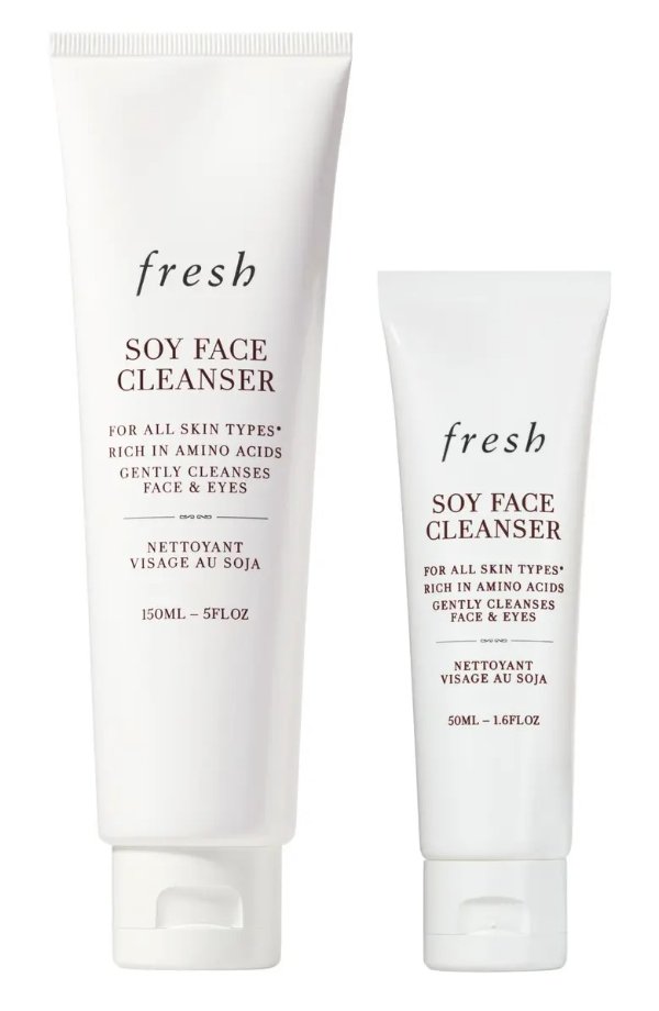 Cleanse Around the Clock Soy Face Cleanser Duo Set $54 Value