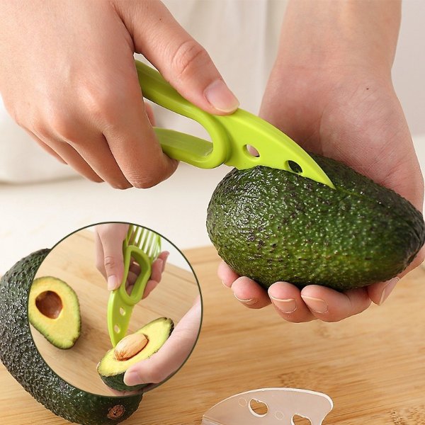 1-piece Practical Avocado Slicer Kitchen Cutter Tool