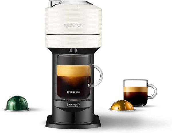Vertuo Next Coffee and Espresso Machine by De'Longhi, White