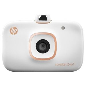 HP Sprocket 2-in-1 Portable Photo Printer & Camera