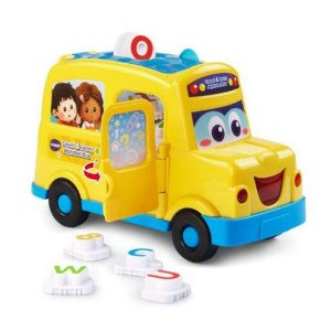 VTech 学数字与字母巴士玩具车