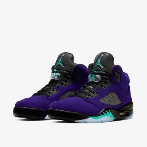 Nike Store Air Jordan 5 Purple Grape