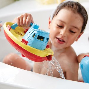 闪购：Green Toys 小船玩具，洗澡洗头好帮手