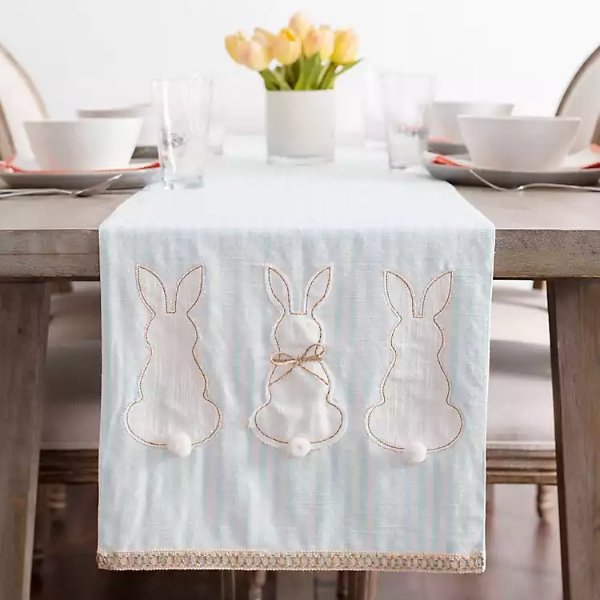 兔子桌旗