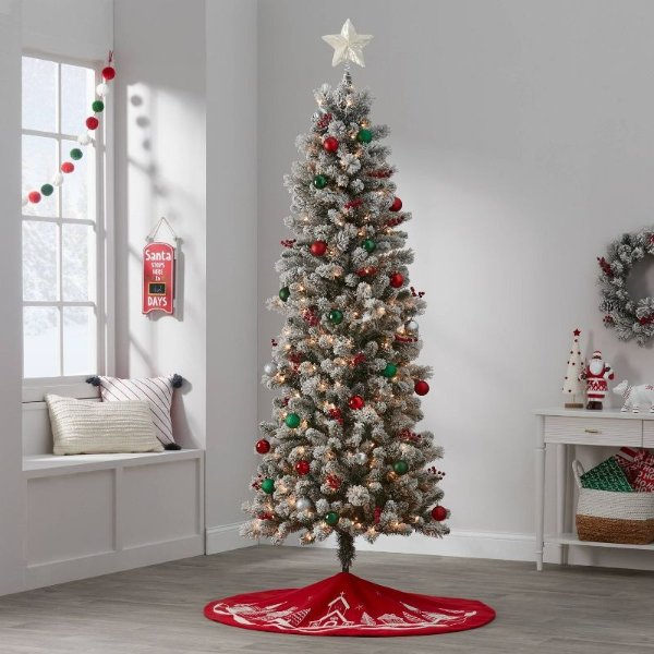 带灯圣诞树 7尺