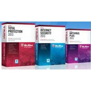 Your Choice of 2013 McAfee Products