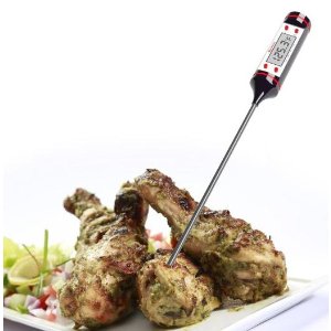 Myrnason Instant Read Cooking Thermometer - Ultimate Digital Thermometer for All Food, Grill, BBQ and Candy