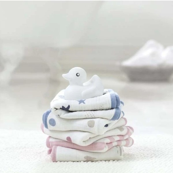 cotton muslin washcloth set 3pk