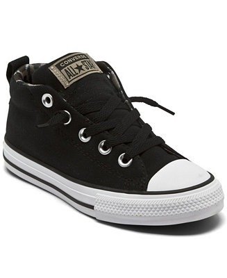 Big Boys Chuck Taylor All Star Street Camo Mid Casual Sneakers from Finish Line