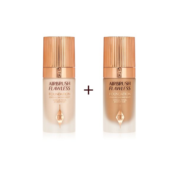 AIRBRUSH FLAWLESS FOUNDATION DUOMAGICAL 2 FOR 1