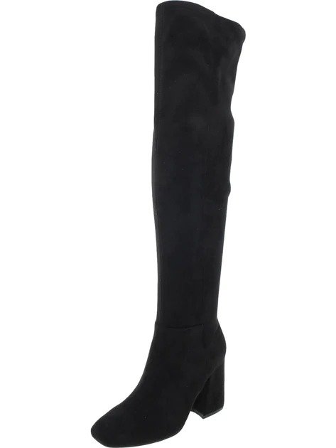 telepathy womens faux suede tall over-the-knee boots