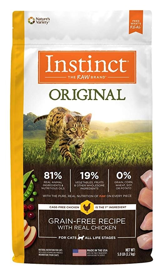Original Grain Free Recipe with Real Chicken Natural Dry Cat Food by Nature's Variety