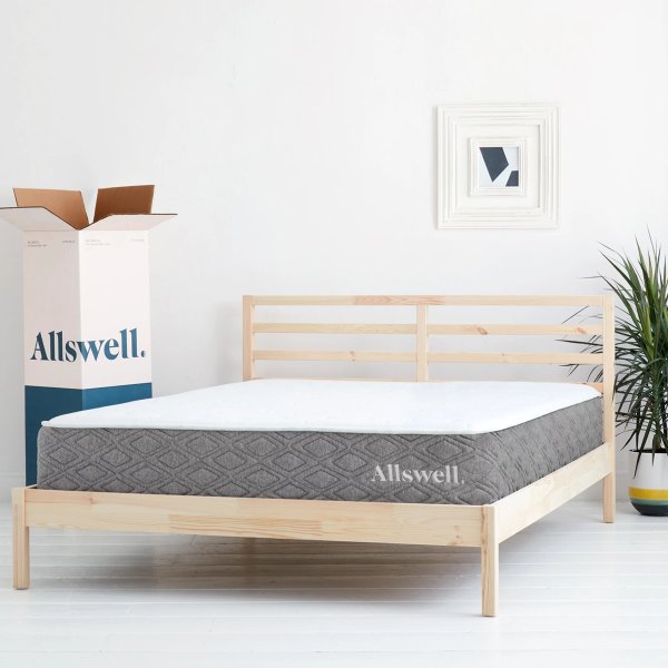 The Allswell Luxe Hybrid 12 Inch Bed in a Box Hybrid Mattress - Queen