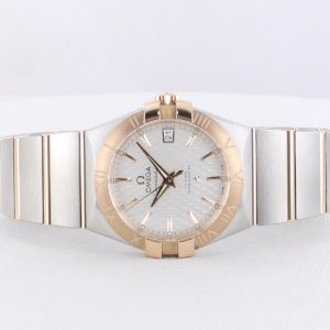 OMEGA Constellation Automatic Two-tone Stainless Steel Men's Watches@JomaShop.com