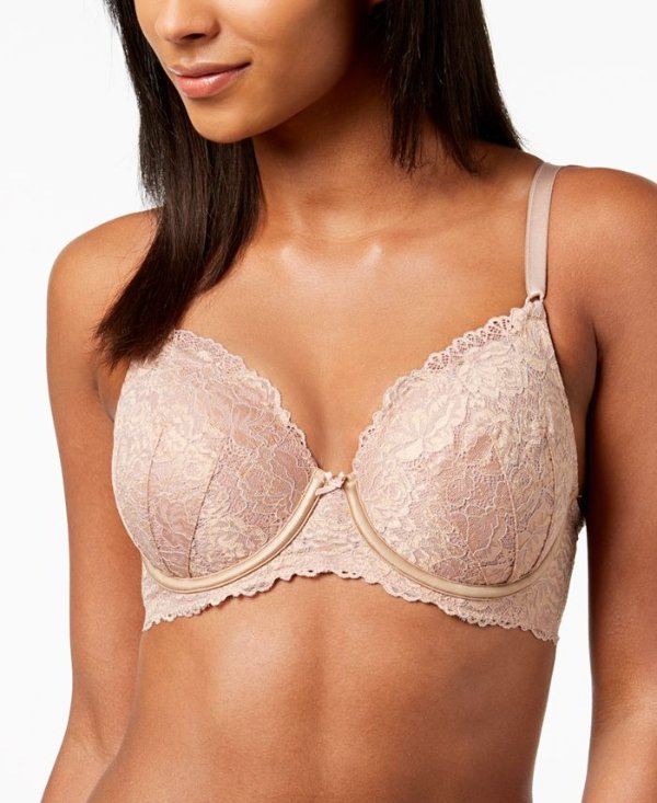 INC Perfect Coverage Lace T-Shirt Bra, Created for Macy's