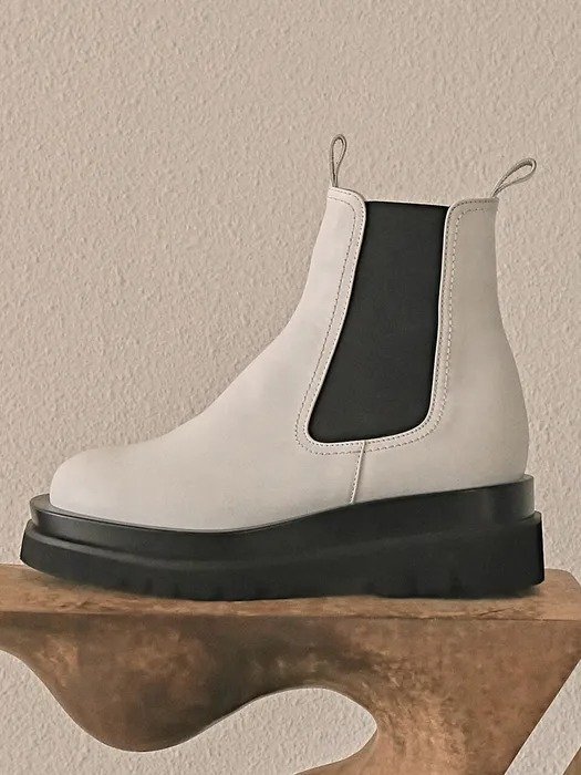 1550 Ricky Chelsea Boots-white