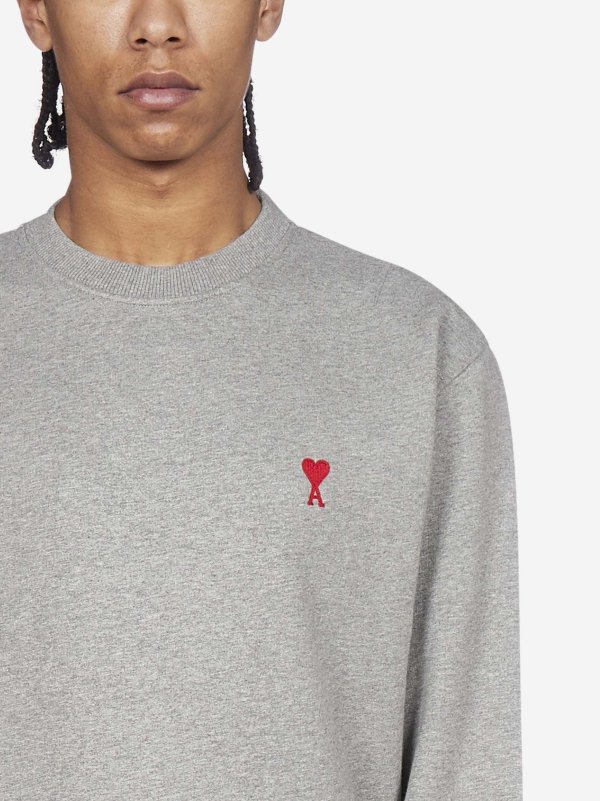 Ami-De-Coeur logo cotton sweatshirt