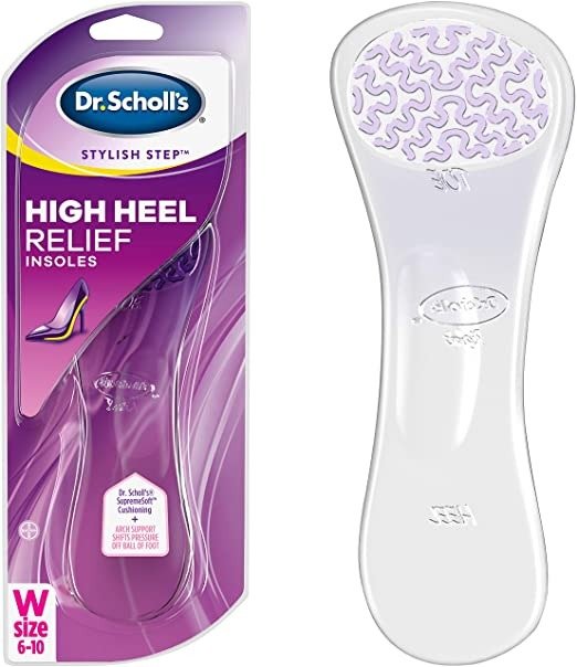 High Heel Relief Insoles for Women, Shoe inserts (Womens 6-10)