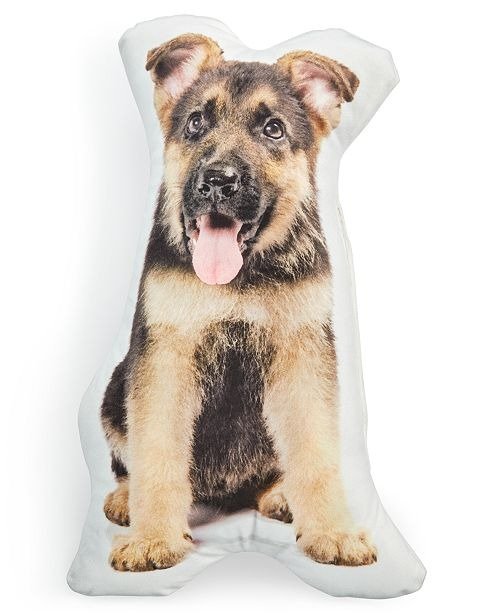 Scout Dog Shaped Pet Pillow