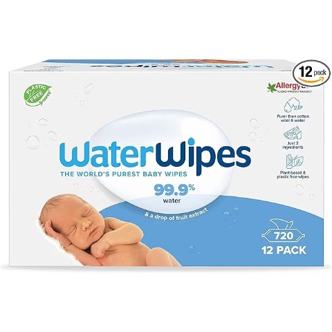 纯水敏感肌婴儿湿巾 12包