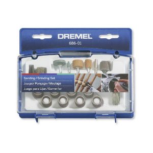 Dremel Rotary Tool Sanding/Grinding Accessory Set (31-Piece)