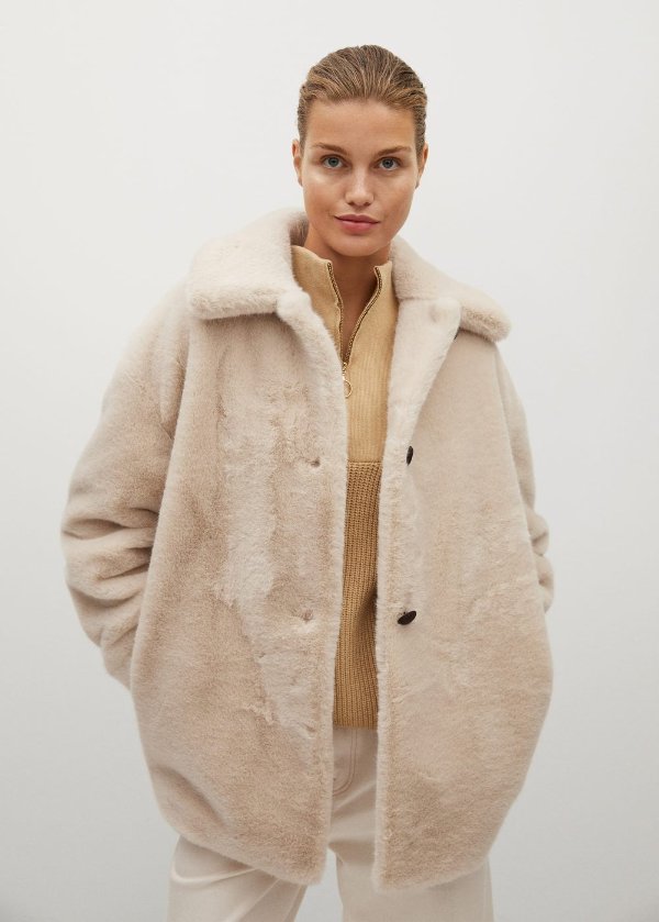 Faux fur coat - Women | OUTLET USA