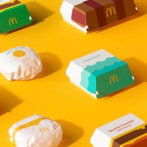 McDonald’s 推出的全新包装 可爱有趣简笔画风正式上线