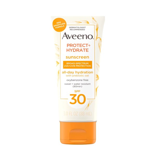 Protect + Hydrate Body Sunscreen Lotion SPF 30, 3 fl oz