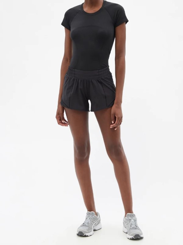 Hotty Hot 4" recycled fibre-blend running shorts | Lululemon