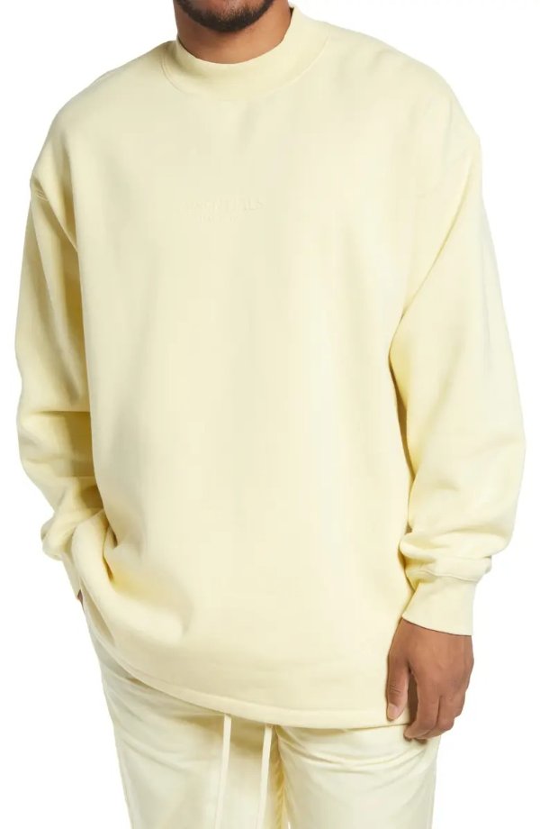 Relaxed Fleece Crewneck Sweatshirt