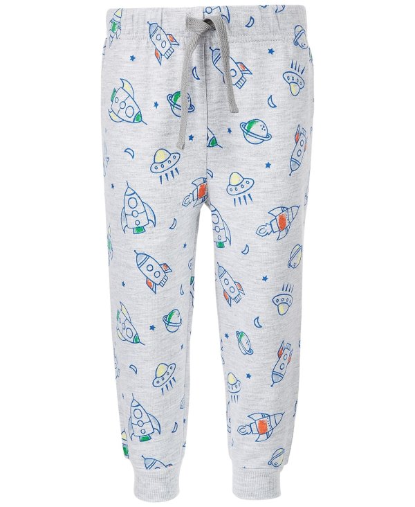 Toddler Boys Rocket-Print Jogger, Created for Macy's