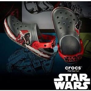 Crocs Crocband 星球大战系列儿童洞洞鞋