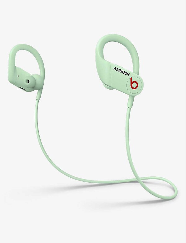 AMBUSH Special Edition Powerbeats glow-in-the-dark wireless and Bluetooth headphones