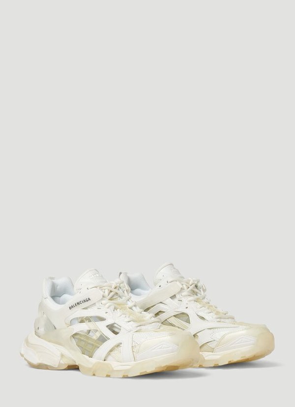 Track 2.0 Open Sneakers in White