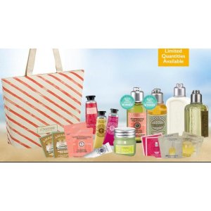 with Any $120 Purchase @ L'Occitane