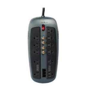 Dynex 8 Feet 11 Outlets 3600 Joules Surge Protector (DX-S114241)