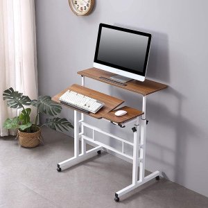 HOSEOKA 可调节高度角度紧凑型电脑桌 3色可选