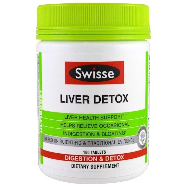 Liver Detox, Digestion & Detox, 180 Tablets