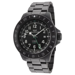 GLYCINE Combat Sub 46 Automatic GMT Watch 3 styles