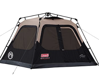 Amazon官网 Coleman Cabin 帐篷 可容纳4人 60秒内简易搭建