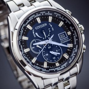 Citizen Eco-Drive Atomic Time Clock Synchronized Men's Watch